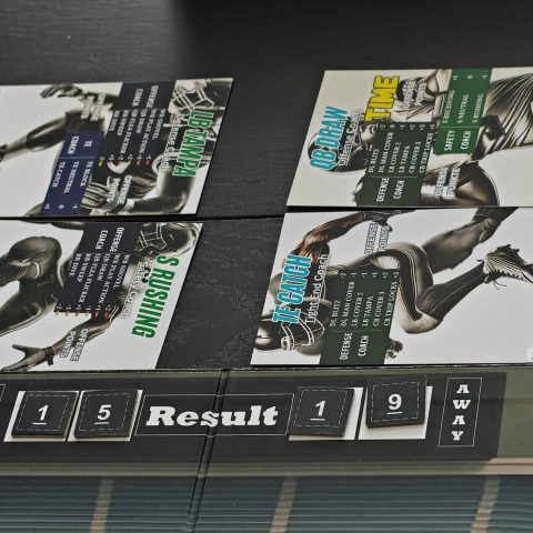 FIRST DOWN play card