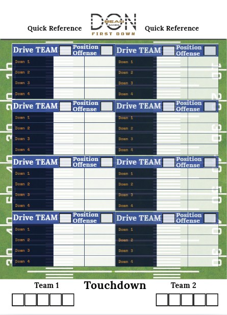 FIRST DOWN SNAP Trash Talk Card